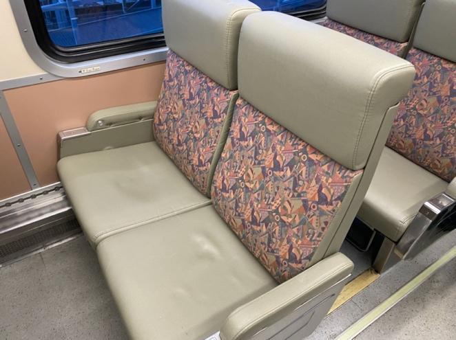 Alaska Railroad Seating