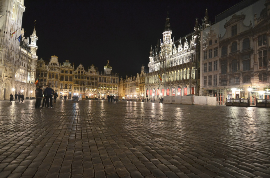 Grand Palace - Brussels - at night