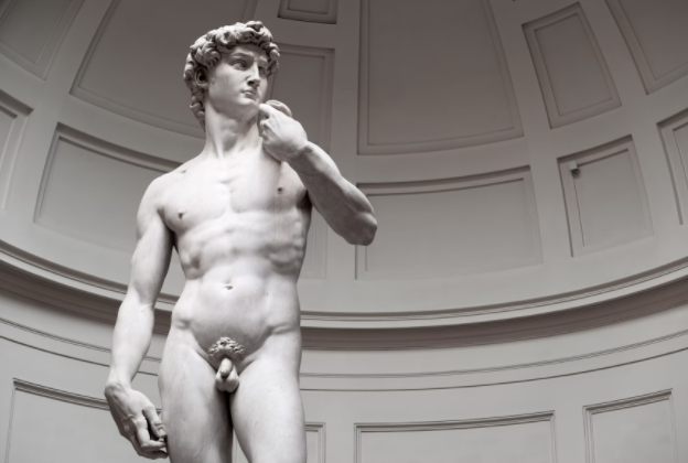 The statue of David in Florence Italy