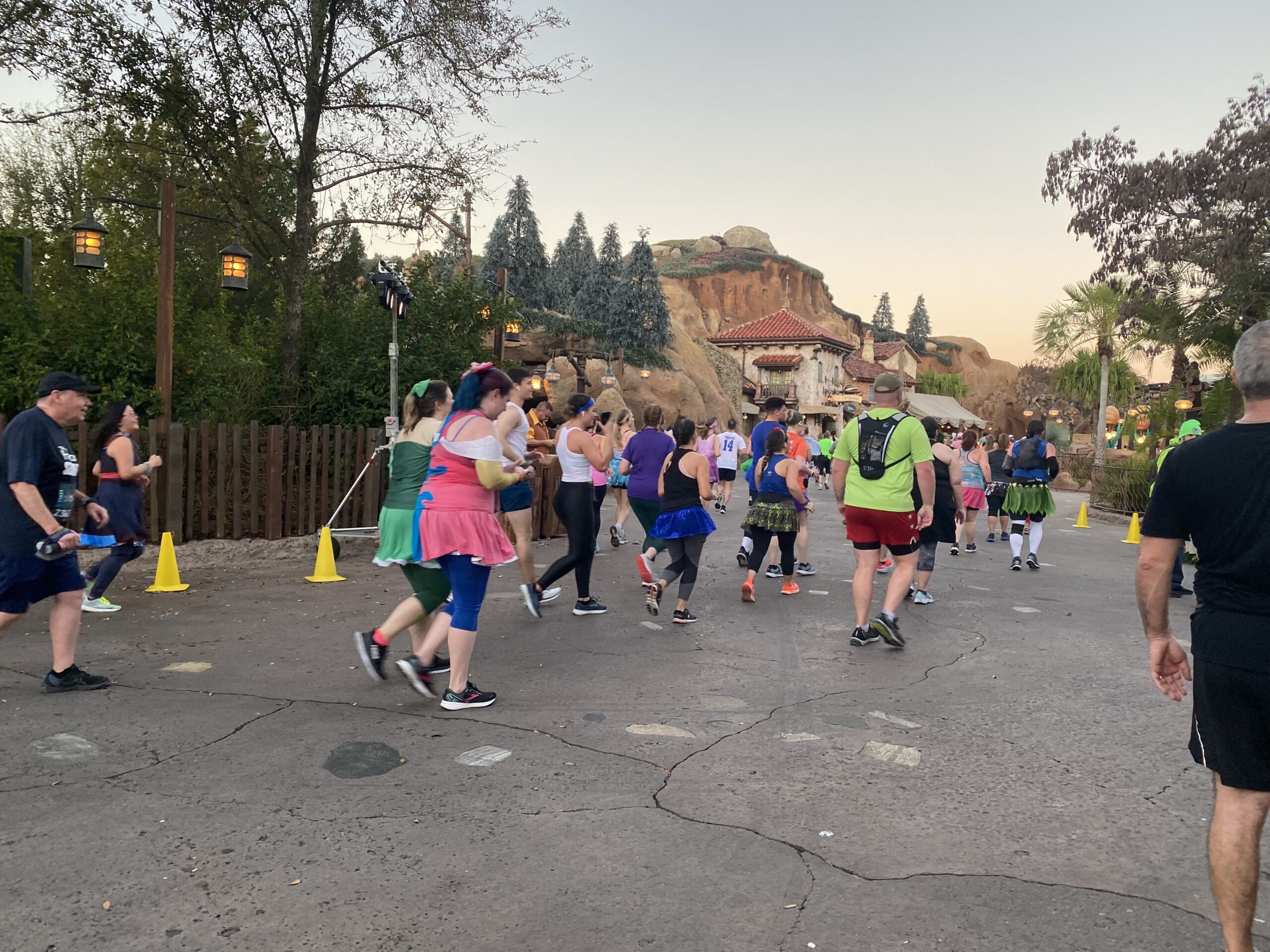 rundisney tips, running through magic kingdom