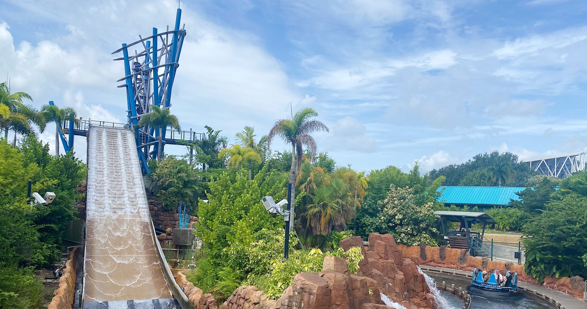 Sea World Orlando Infinity Falls