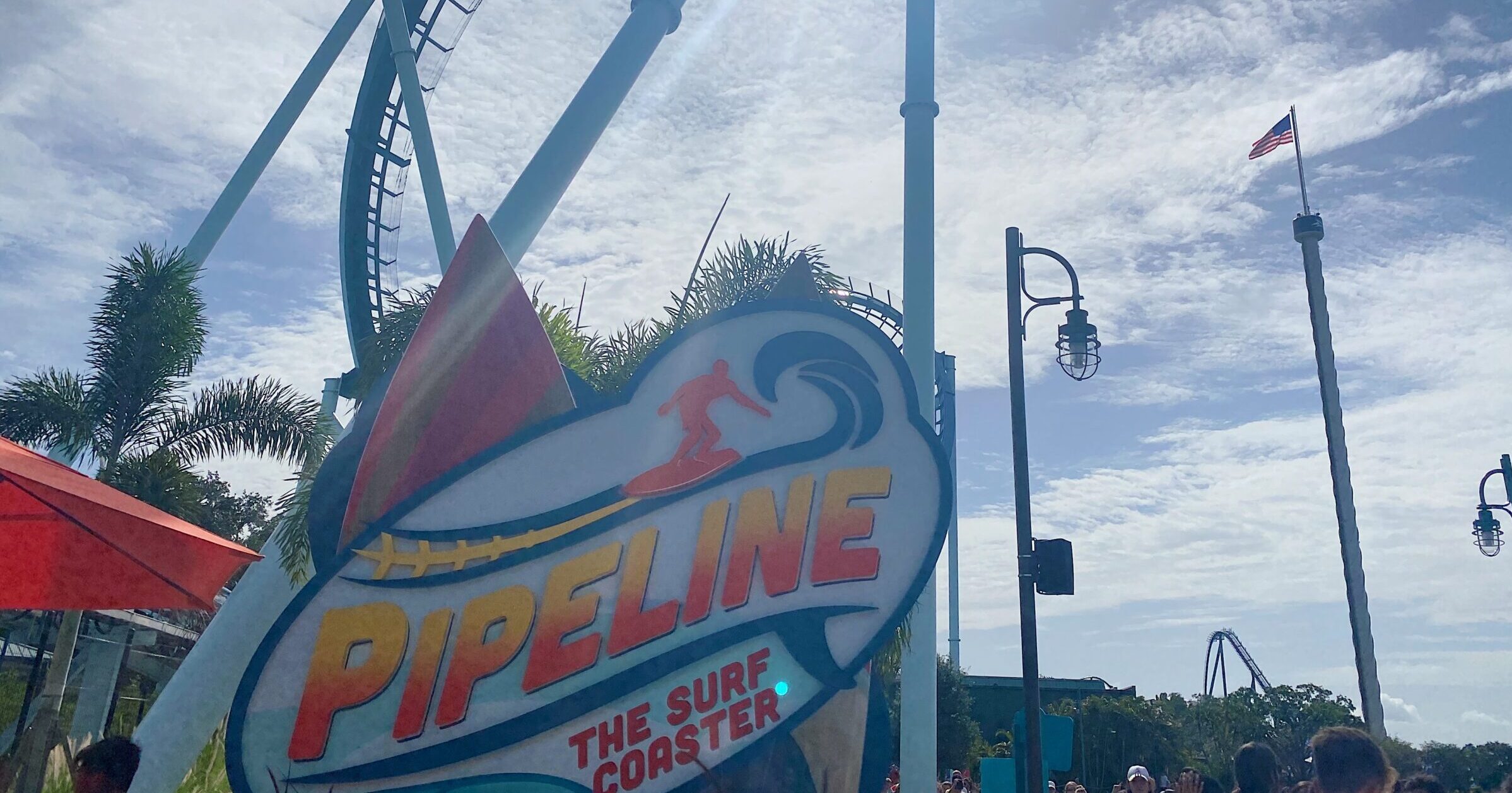 Sea World Orlando Pipeline Coaster