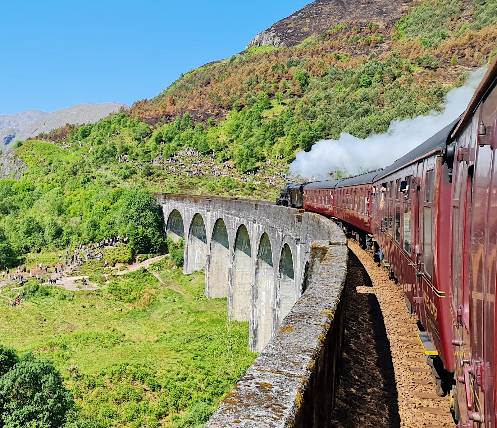 best places to visit in Scotland, fort william scotland, harry potter train