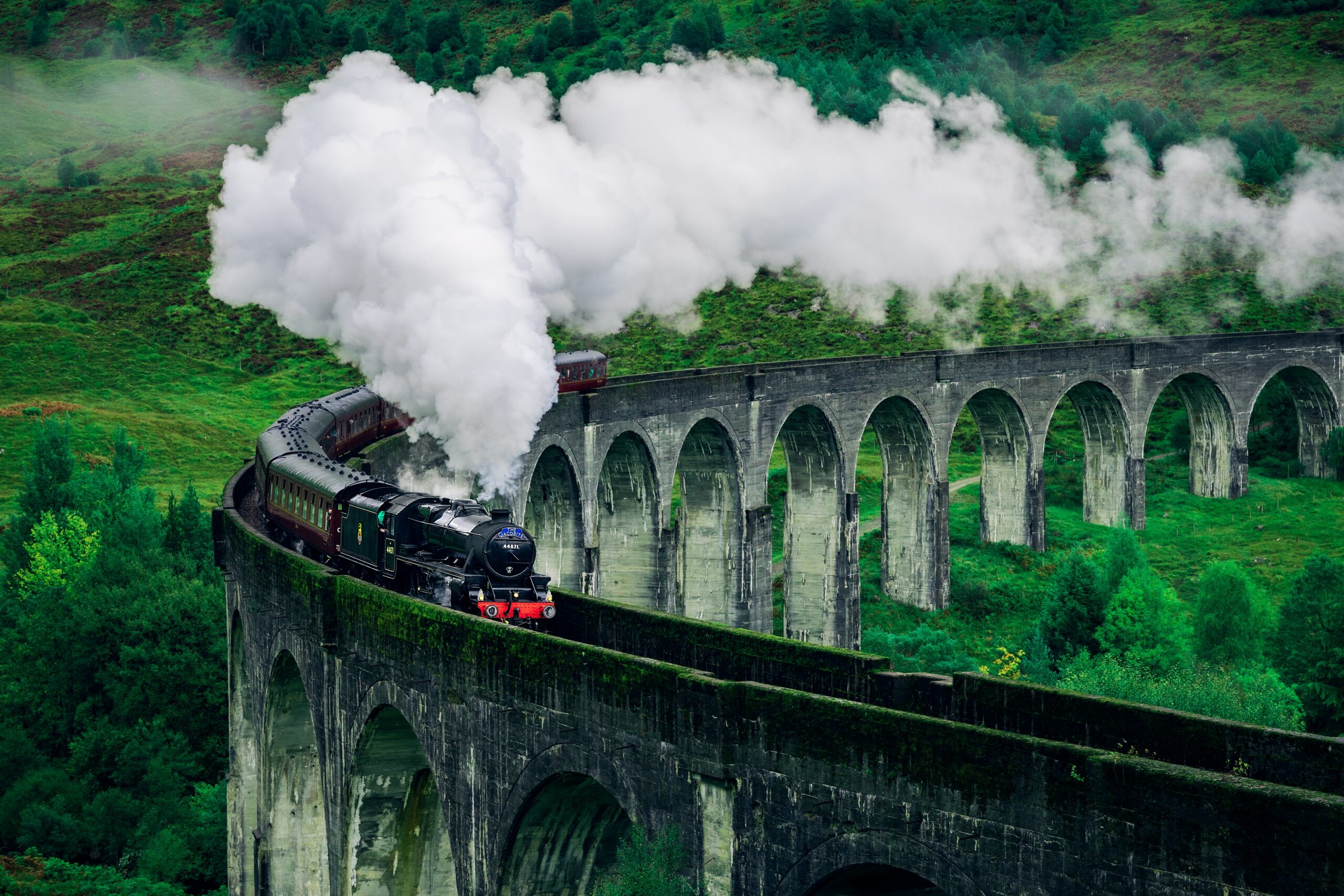 Harry Potter Train in Scotland