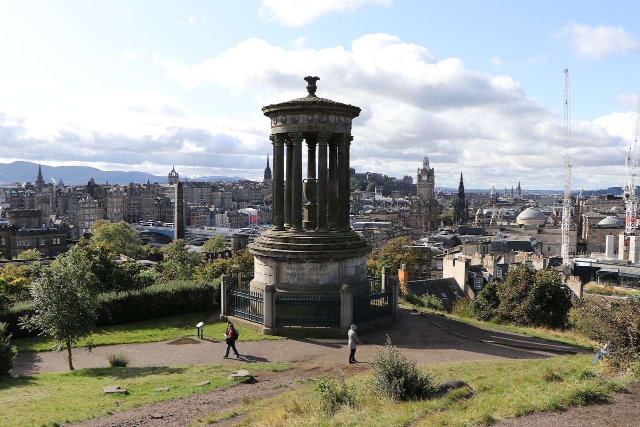 2 Days in Edinburgh, calton hill