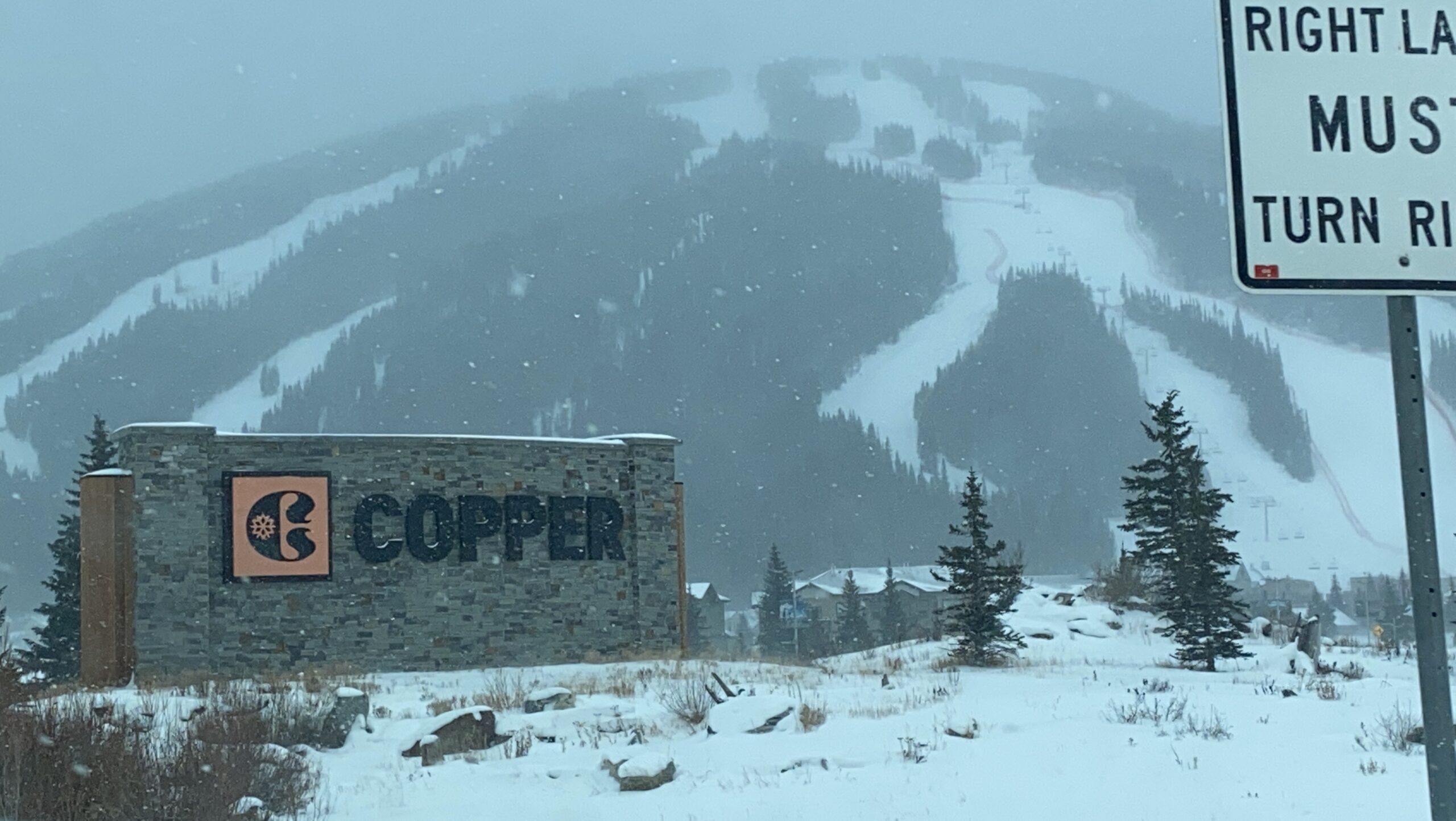 Copper Mountain entrance