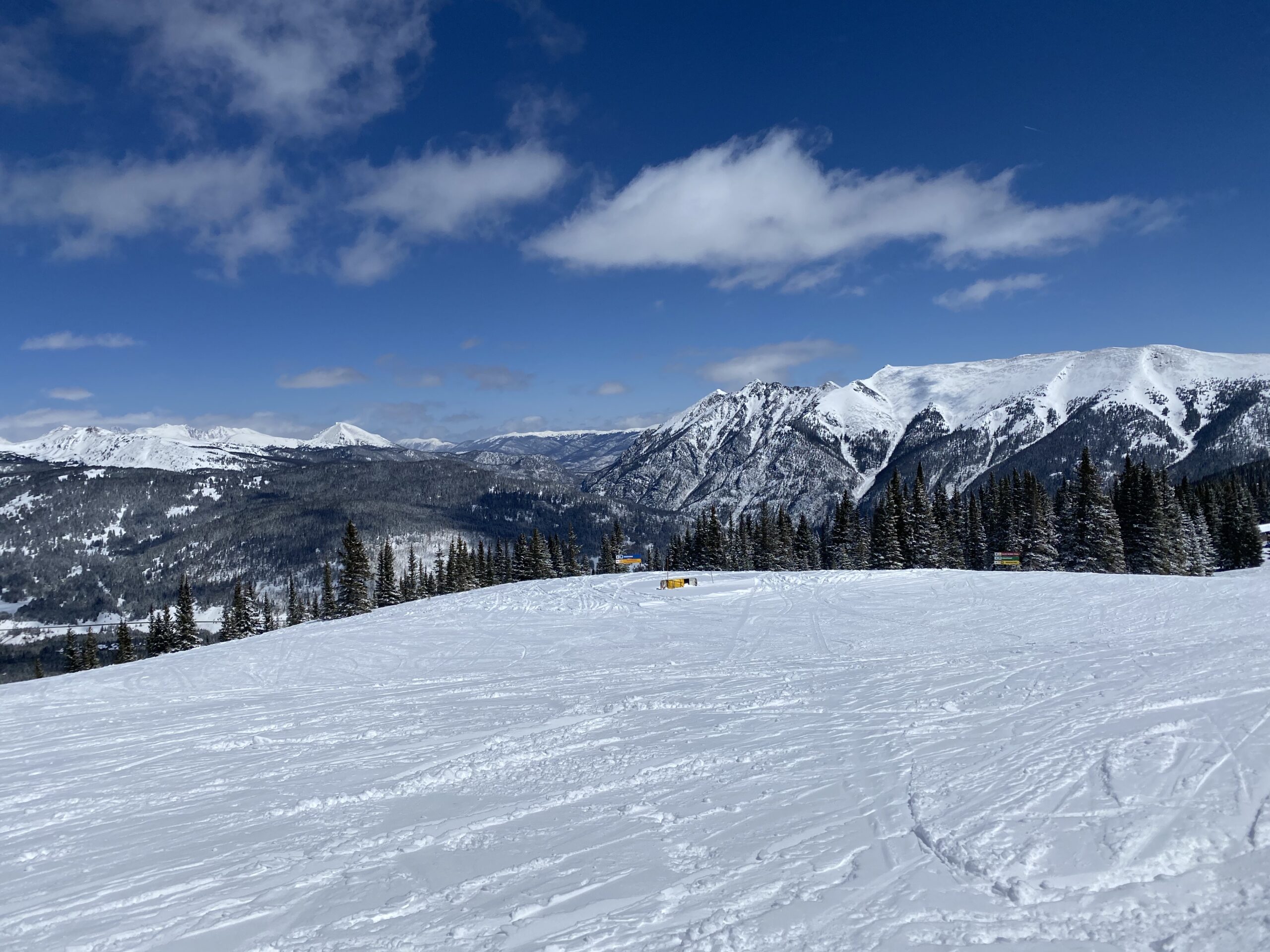 View from the top of Copper Mountain