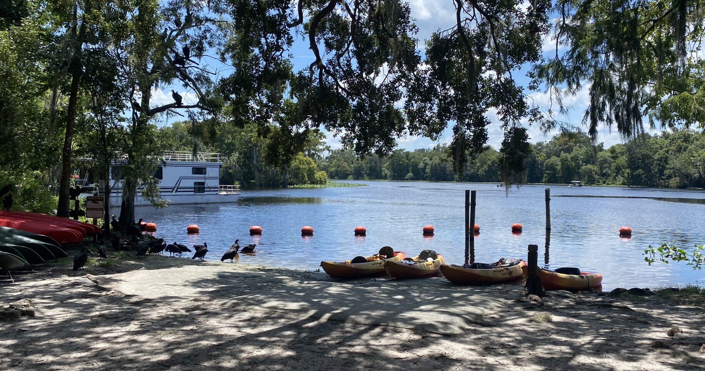 kayak launch at florida state park