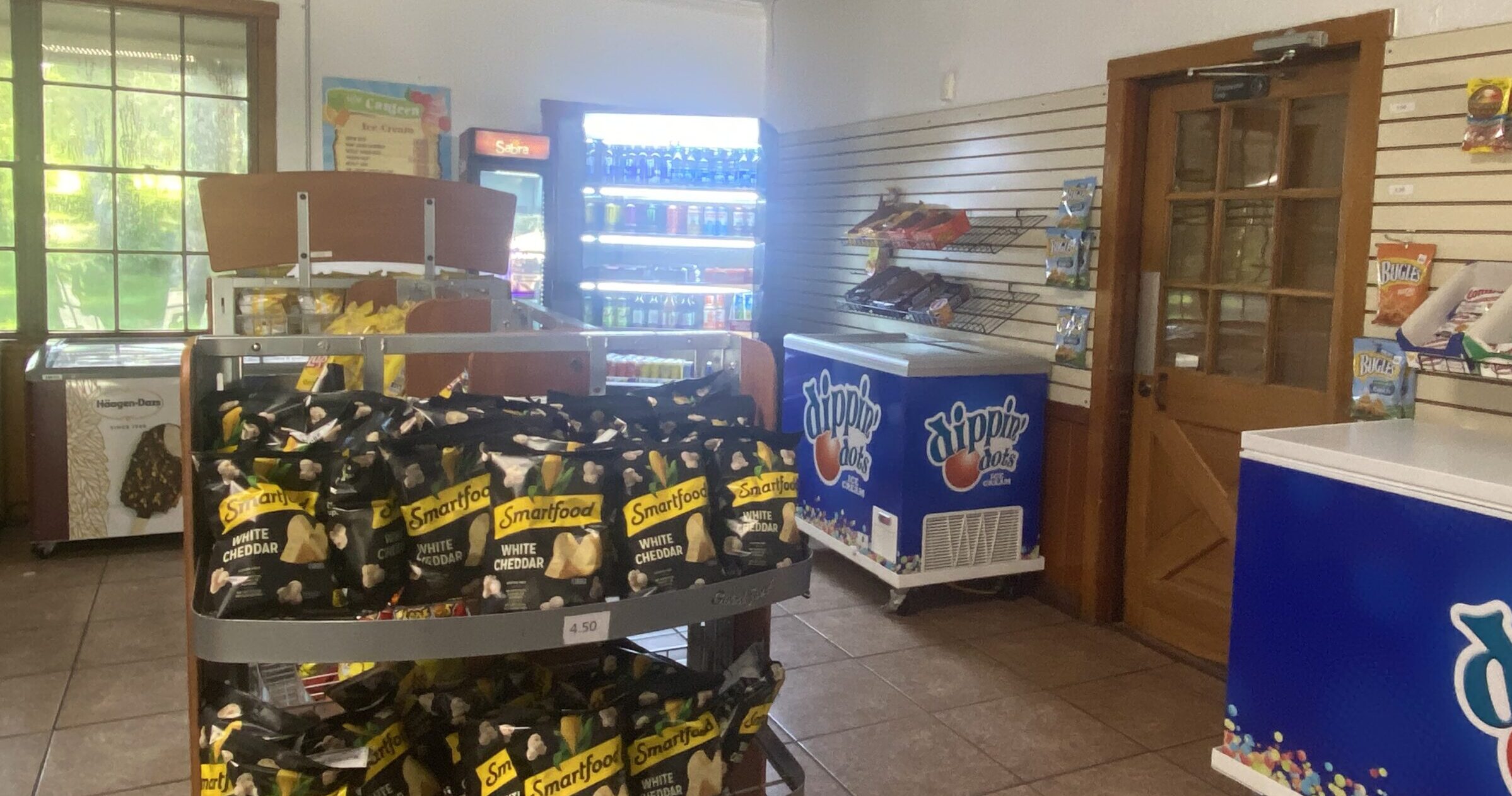 snacks inside of convenience store.