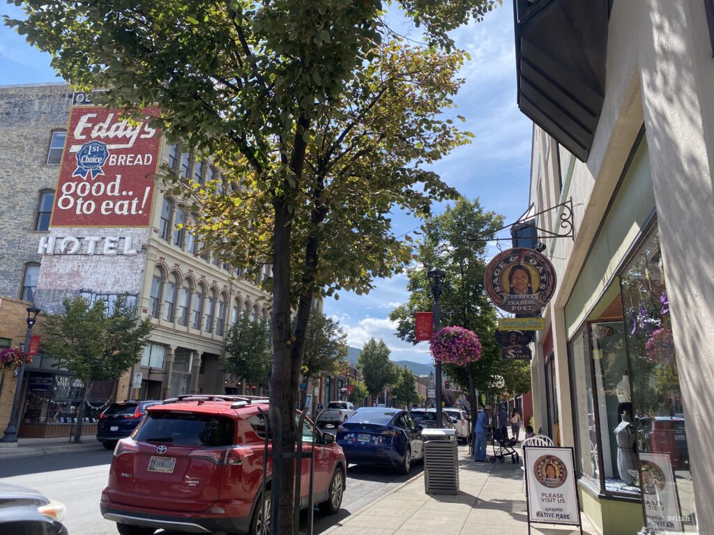 downtown street in helena montana