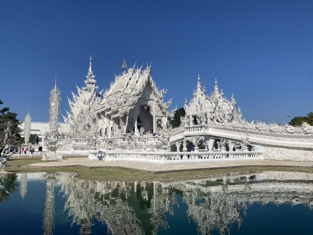 white temple in Chiang Rai