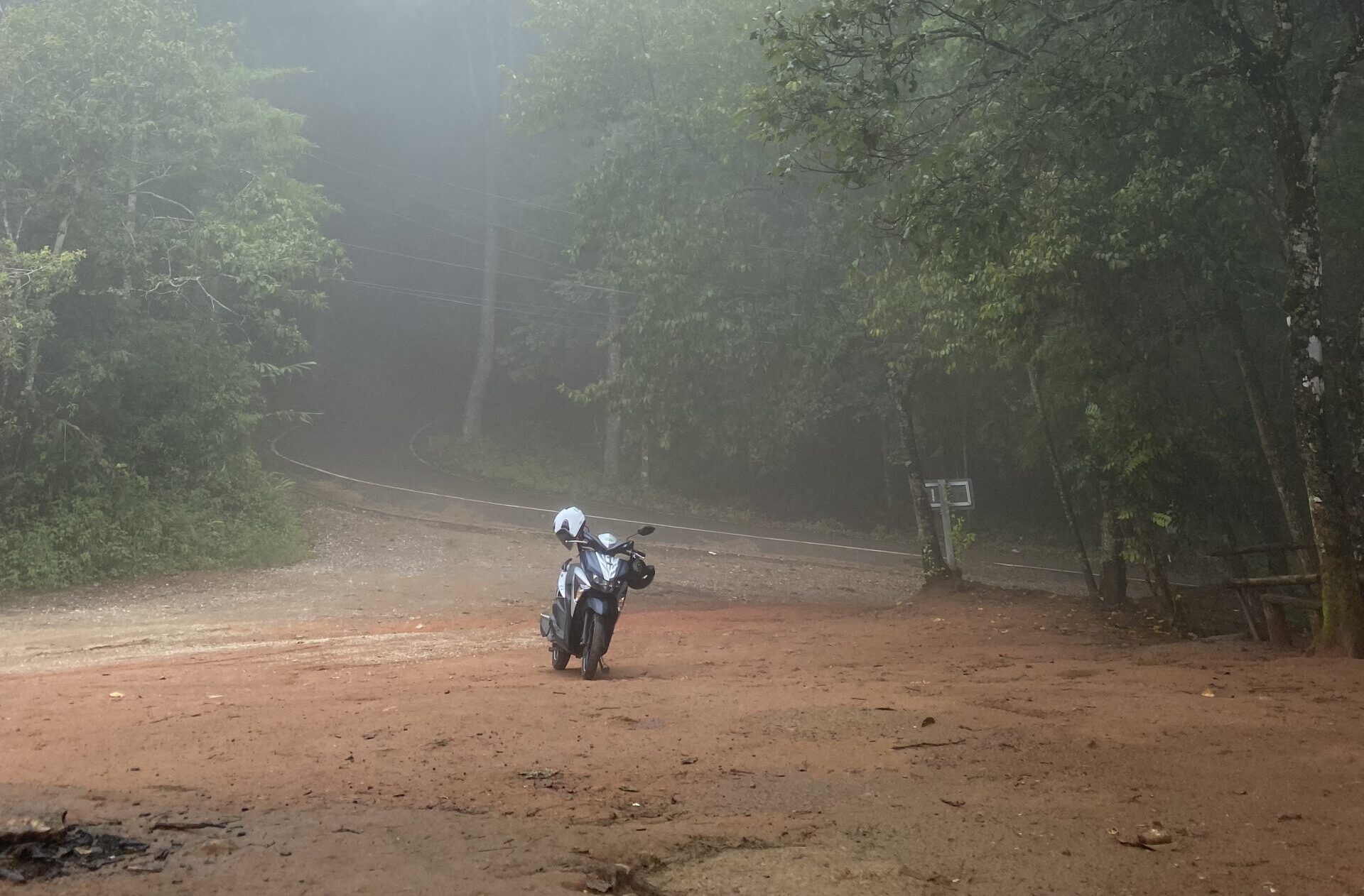 motorbike in chiang mai thailand