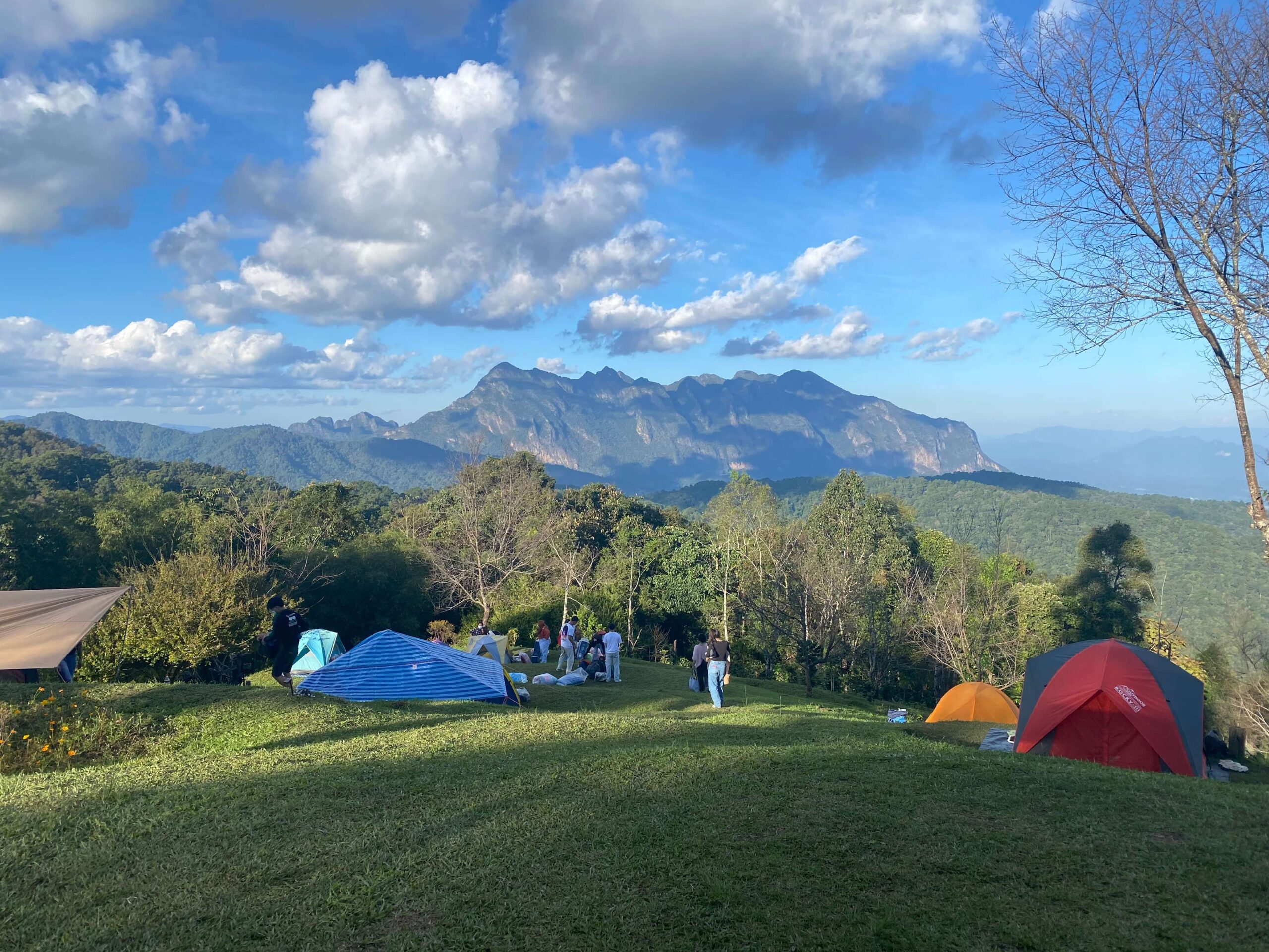 View of Chiang Dao Mountain - beautiful places in thailand