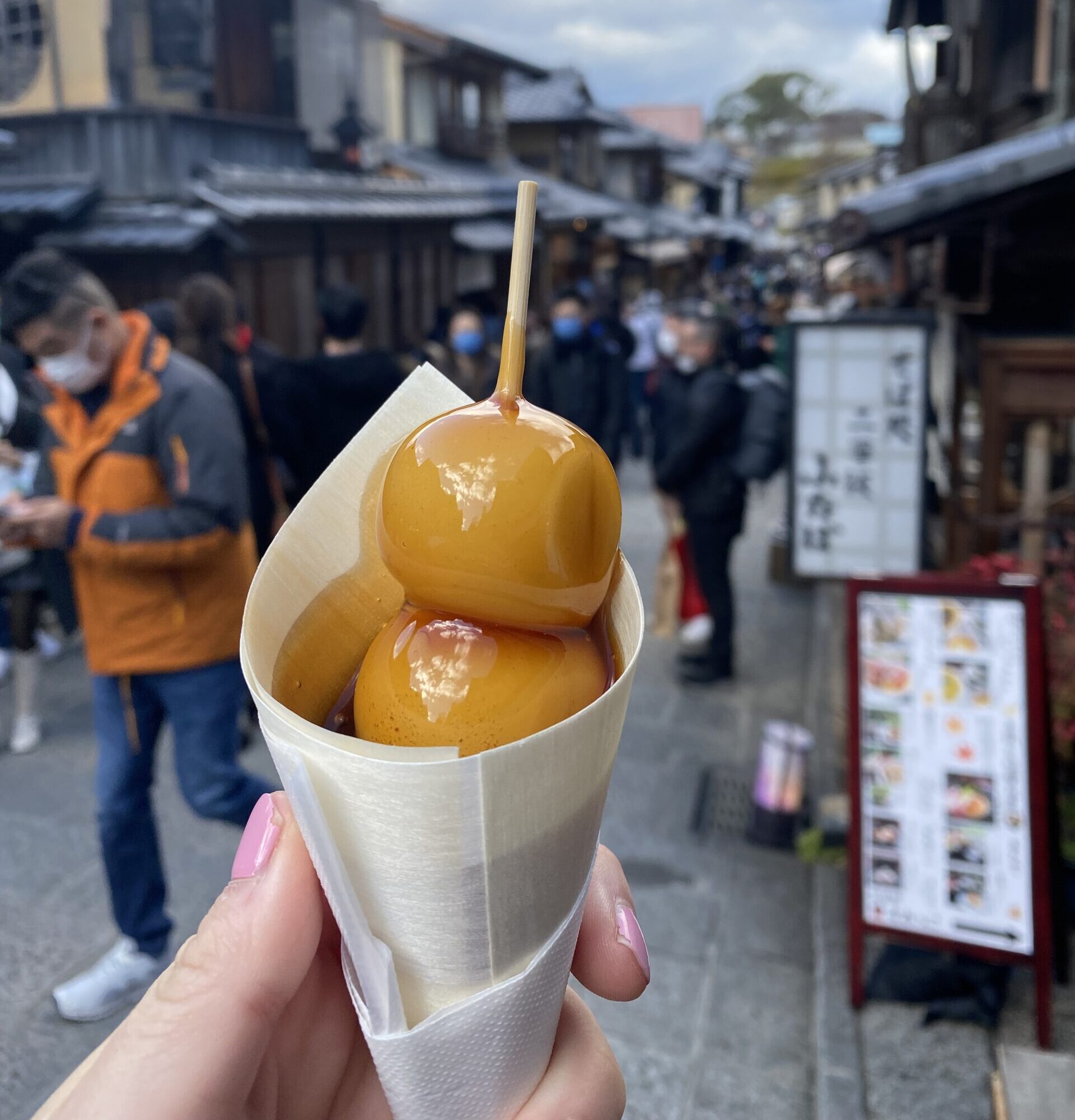 Dango japanese snack