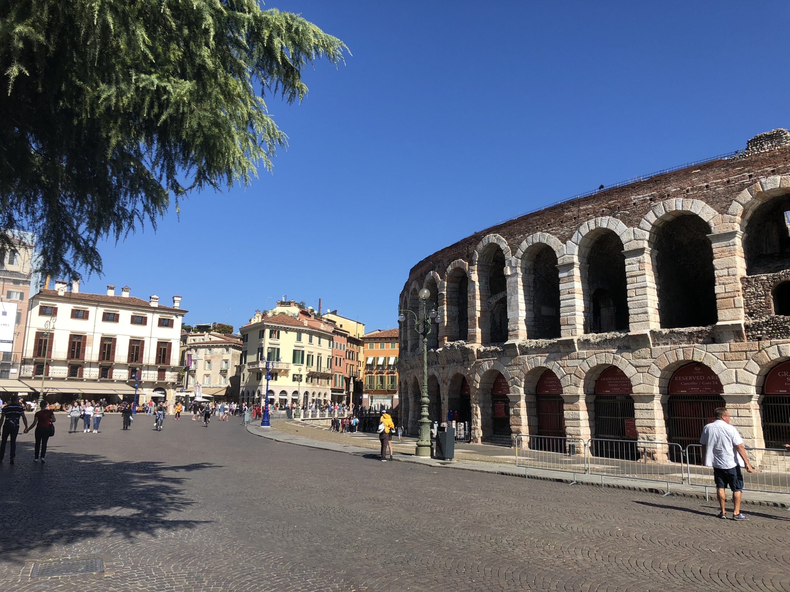 Verona walking street - beautiful places in italy