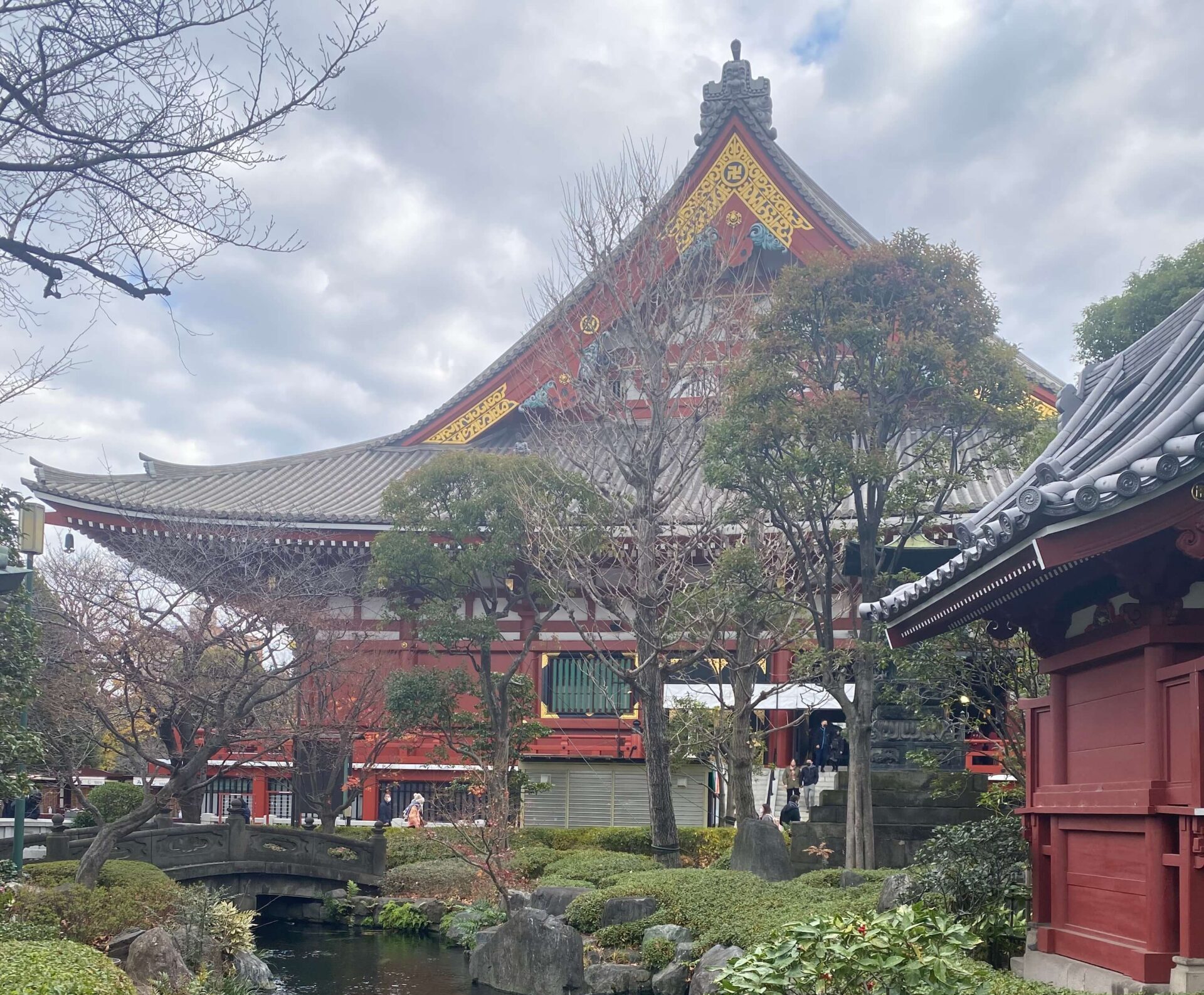 Senso-ji Temple Gardens - tokyo 2 day itinerary