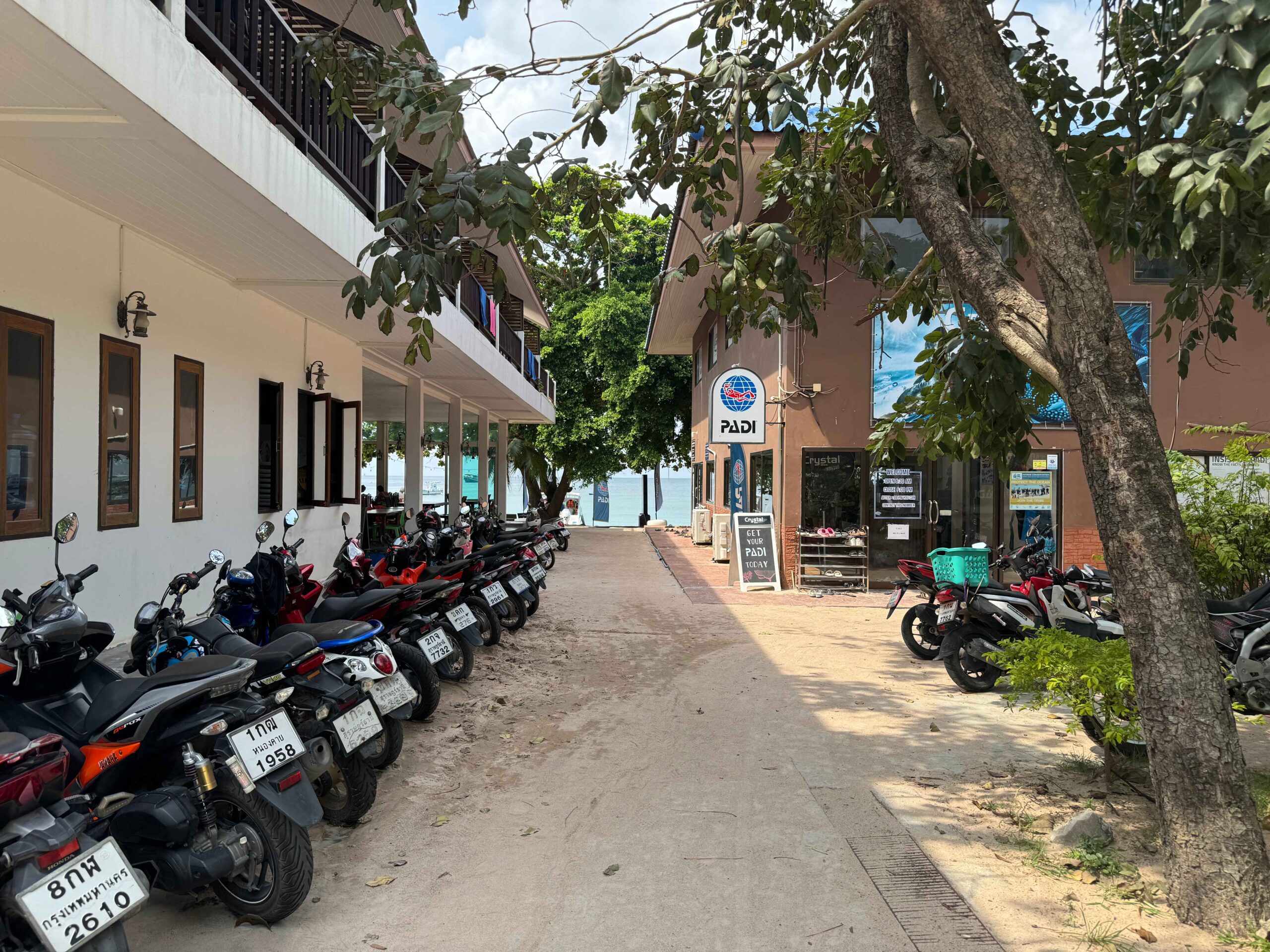 beach accomodations on Koh Tao