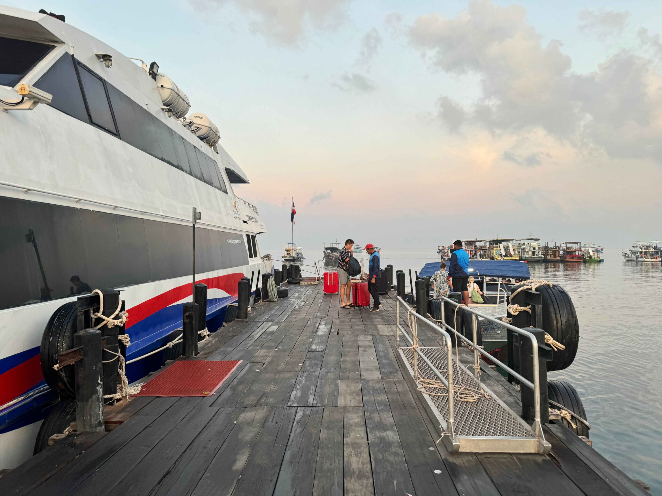 ferry boat in Thailand