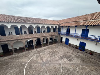 museum courtyard