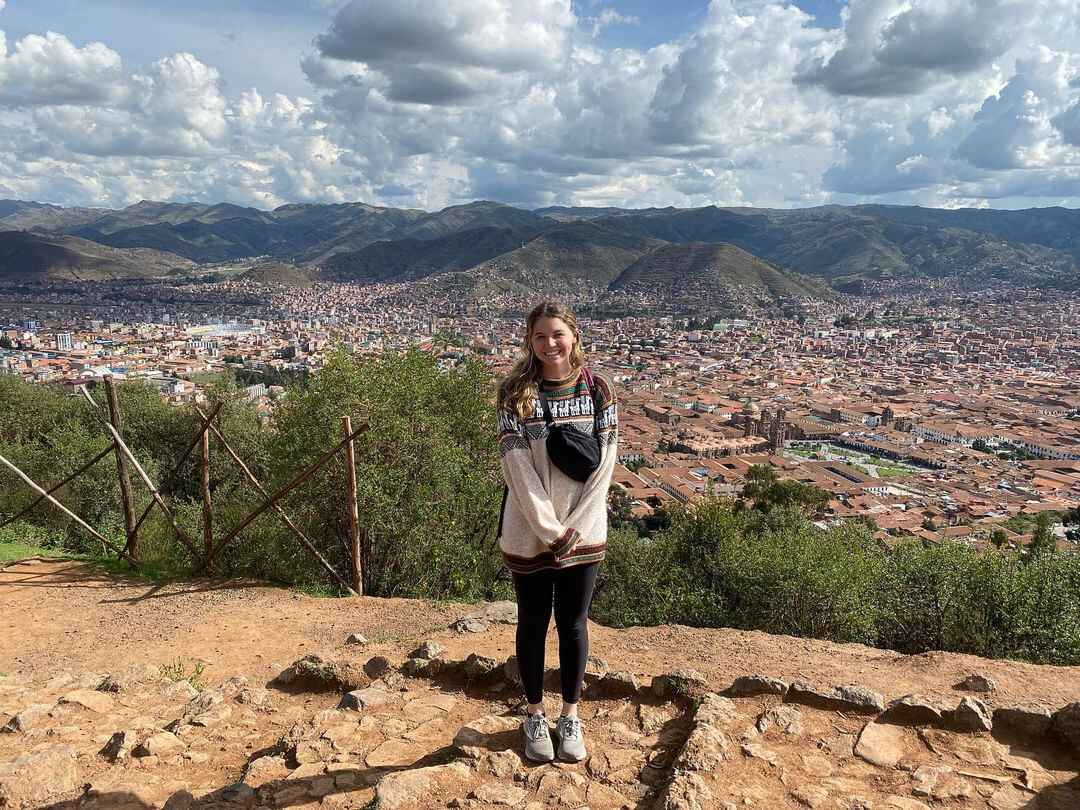 cusco city view overlook