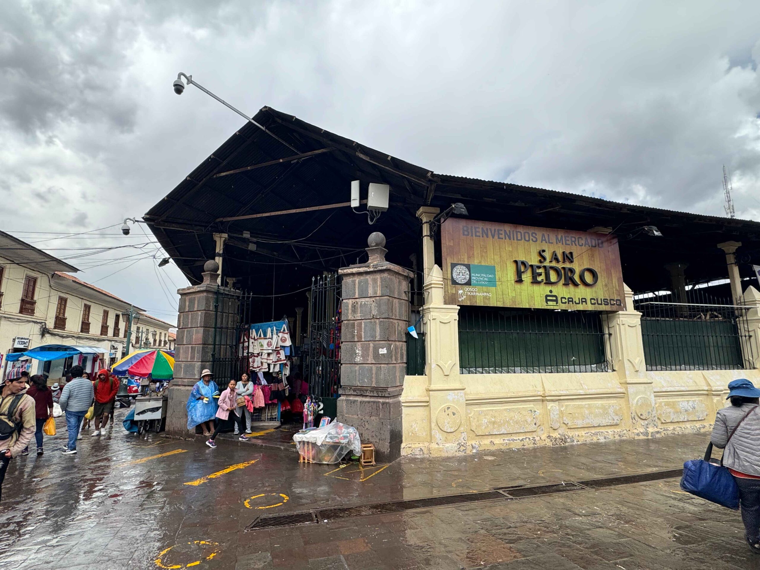 exterior of san pedro market - 1 day in cusco itinerary